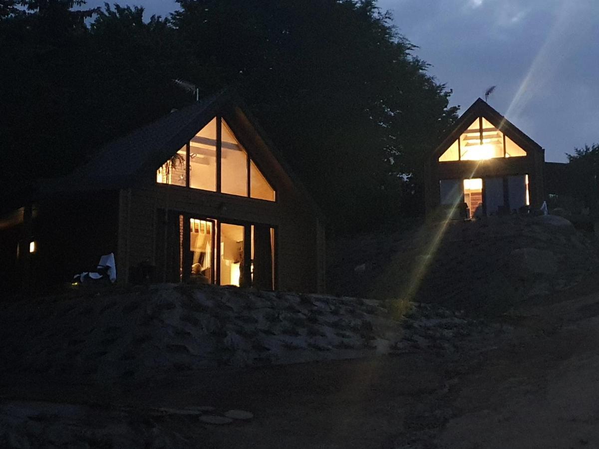 Ostrzycki Las Domki Nad Jeziorem -Balia-Sauna-Prywatny Pomost Pierszczewo Экстерьер фото