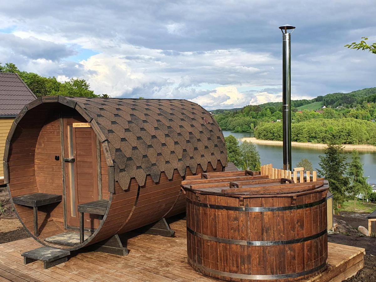 Ostrzycki Las Domki Nad Jeziorem -Balia-Sauna-Prywatny Pomost Pierszczewo Экстерьер фото