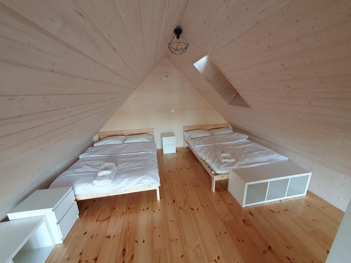 Ostrzycki Las Domki Nad Jeziorem -Balia-Sauna-Prywatny Pomost Pierszczewo Экстерьер фото