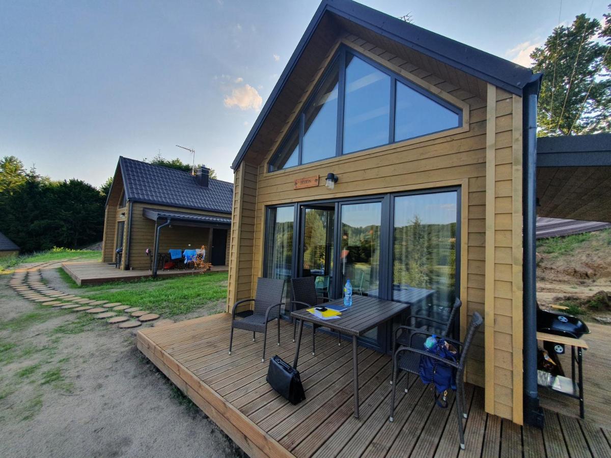 Ostrzycki Las Domki Nad Jeziorem -Balia-Sauna-Prywatny Pomost Pierszczewo Экстерьер фото
