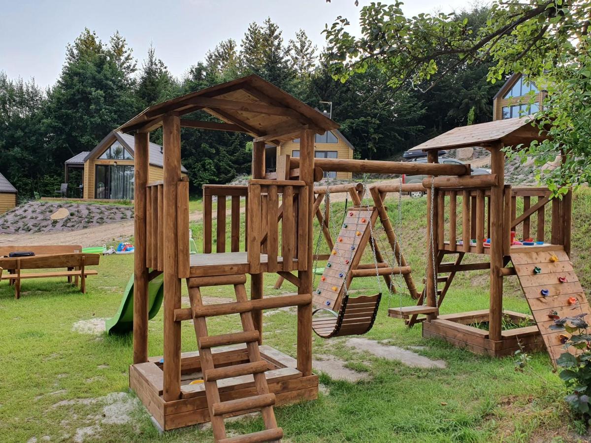 Ostrzycki Las Domki Nad Jeziorem -Balia-Sauna-Prywatny Pomost Pierszczewo Экстерьер фото