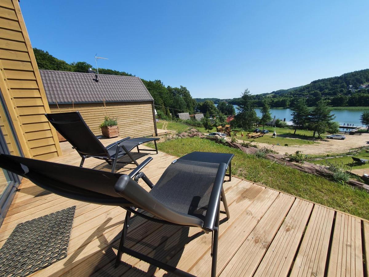 Ostrzycki Las Domki Nad Jeziorem -Balia-Sauna-Prywatny Pomost Pierszczewo Экстерьер фото