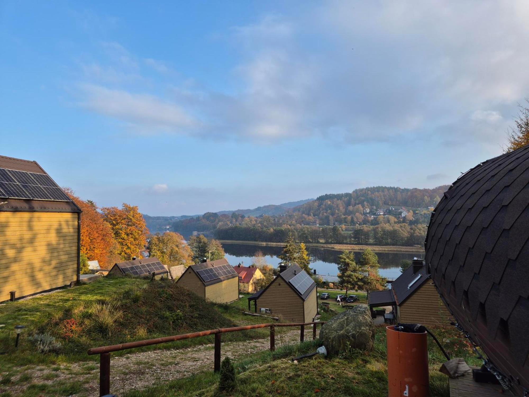 Ostrzycki Las Domki Nad Jeziorem -Balia-Sauna-Prywatny Pomost Pierszczewo Экстерьер фото